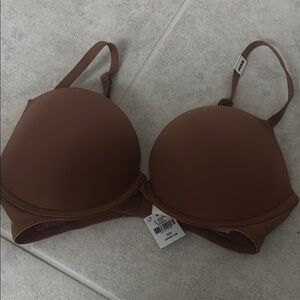 PINK Victoria's Secret Brown Bra